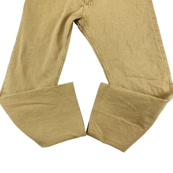 Wrangler Authentic Jeans Mens 37x32*ac 29 Denim Stretch Straight Leg Flat Front - Picture 13 of 14